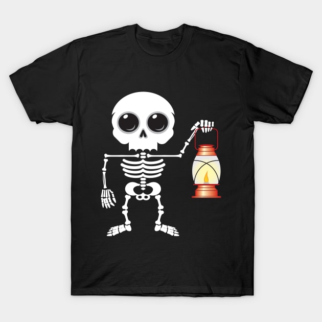 Little Skeleton T-Shirt by Ferrous Frog